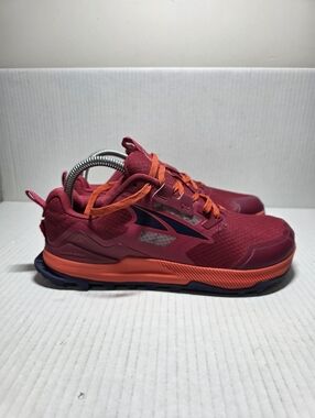 Altra Women's Lone Peak 7 Trail Running Sneaker Dark Red Orange Size 7